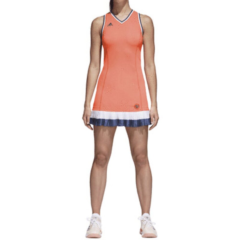 Adidas Orange and Blue Women's Dress